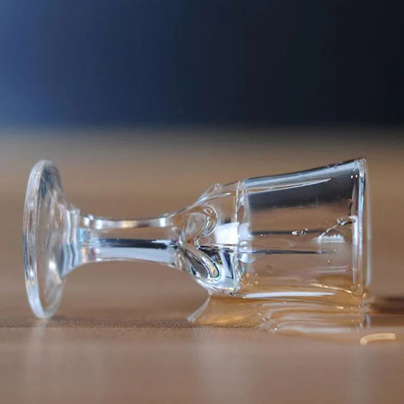 6Pcs Shot Glass 10Ml Small Capacity Glass Spirits Cup Goblet Spirits Cup Wine Dispenser Wholesale Transparent Cups Drinkware